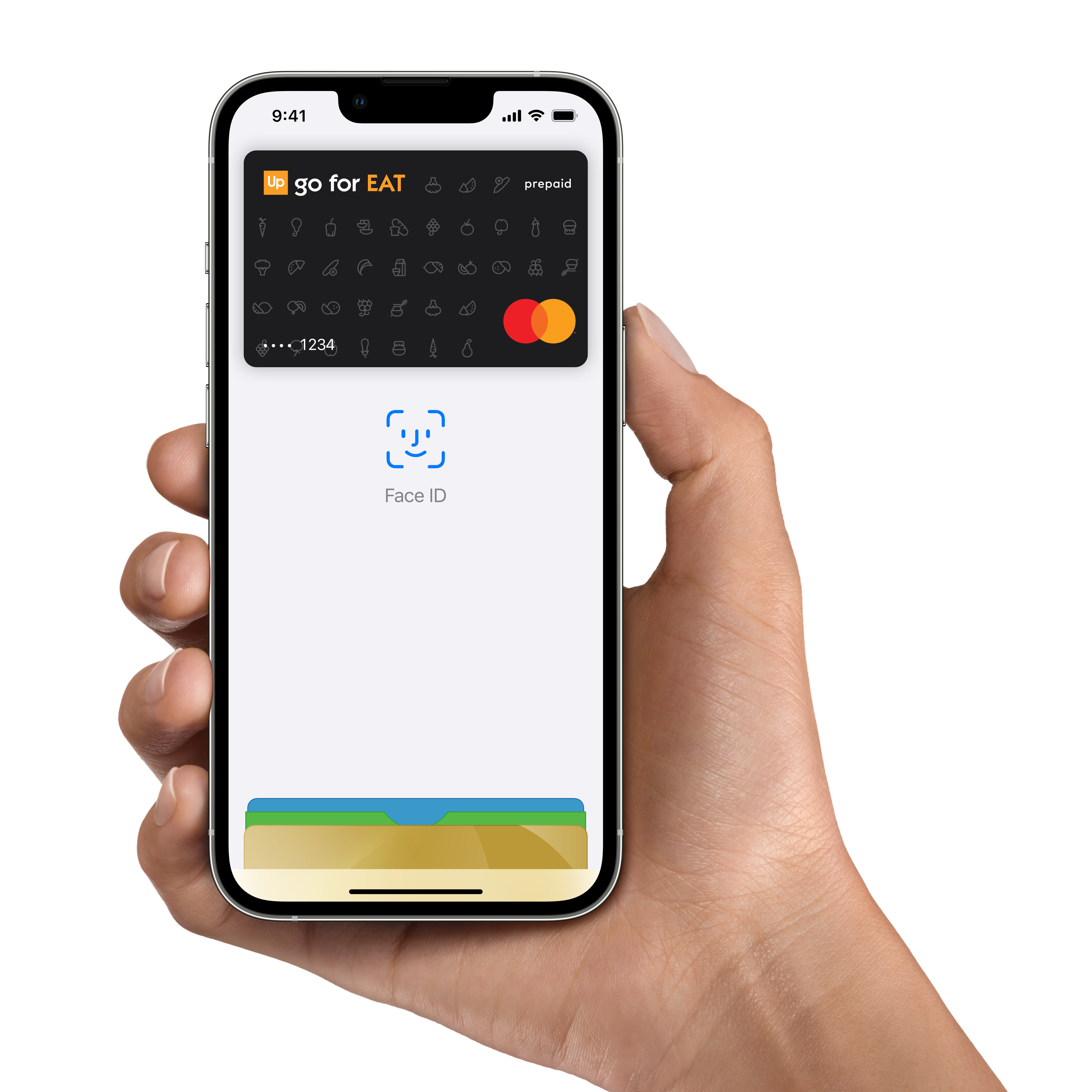 Add your card on Apple pay through Uphellas app and make payments everywhere with your iPhone device
